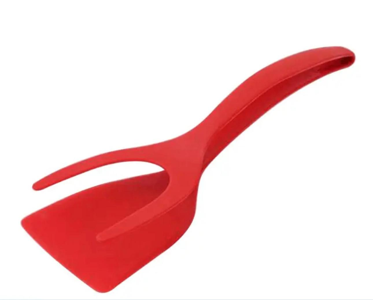 Silicone 2-in-1 Spatula and Fork - Versatile Kitchen Multitasker