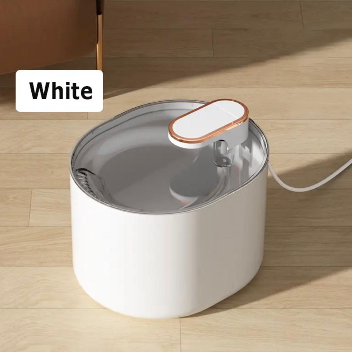 3L LED-Lit Ultra-Silent Pet Water Fountain with USB Connectivity