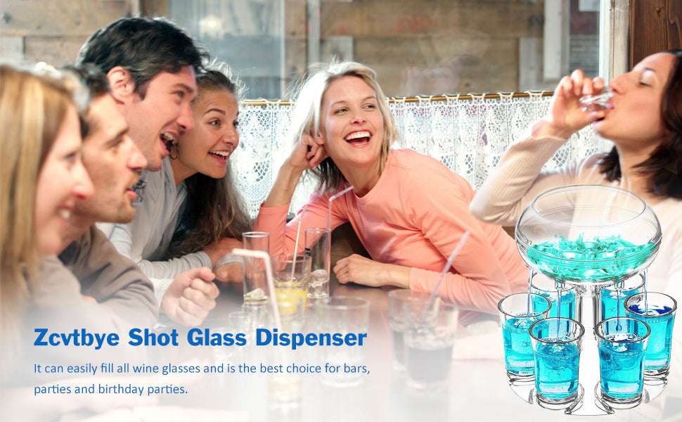 Illuminate Shot Master: LED Glass Shot Splitter with Siphon Technology