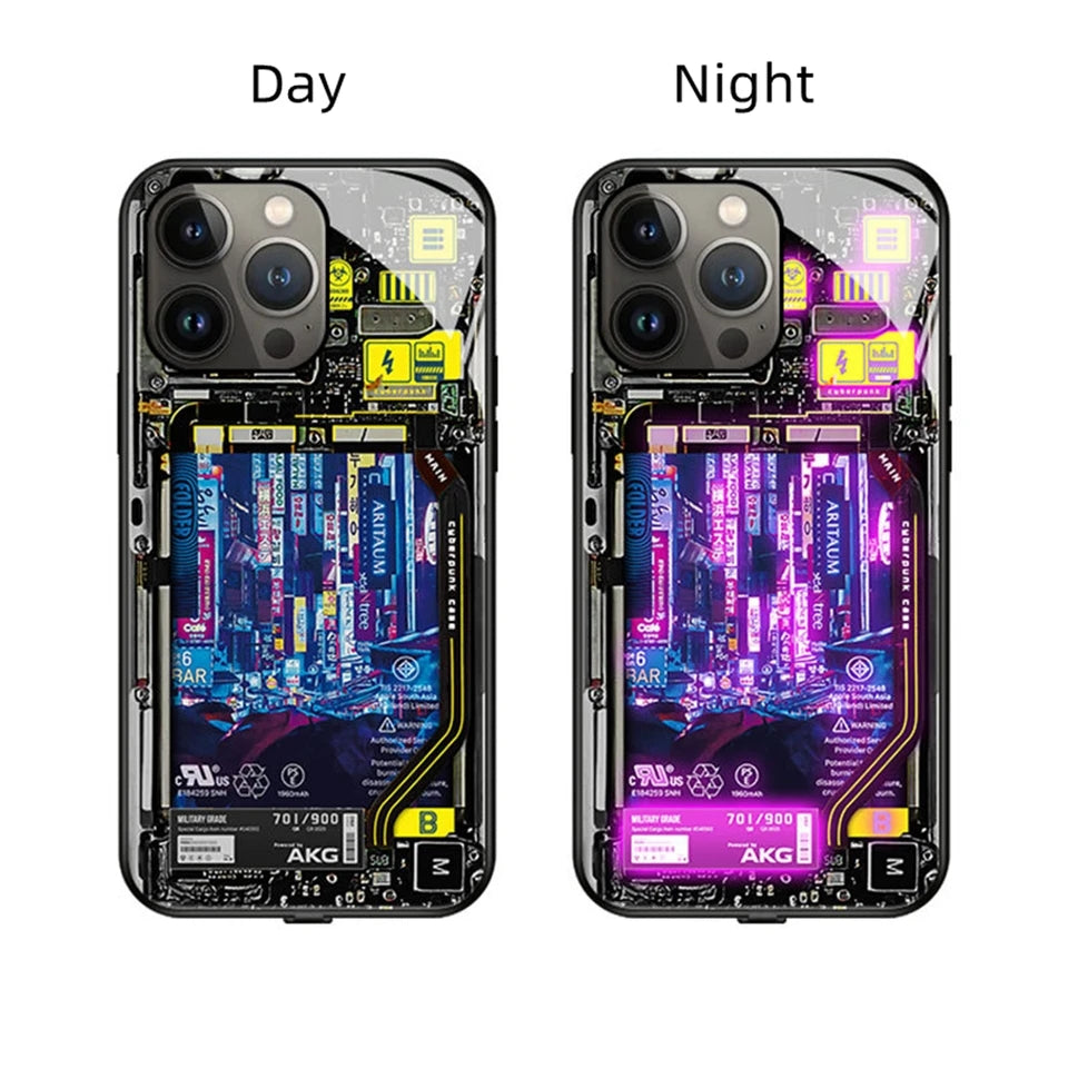 Seoul Augmented LED Anime Case - Neon Art for Xiaomi/Redmi