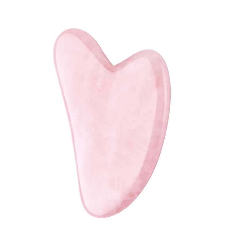 Premium Jade Gua Sha Tools - Natural Stone Facial Massager for Skin Rejuvenation