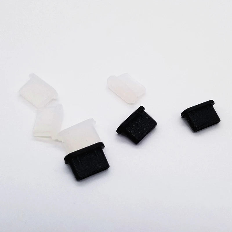 10-Pack Silicone Type C Dust Plug Set - Ultimate Port Protection