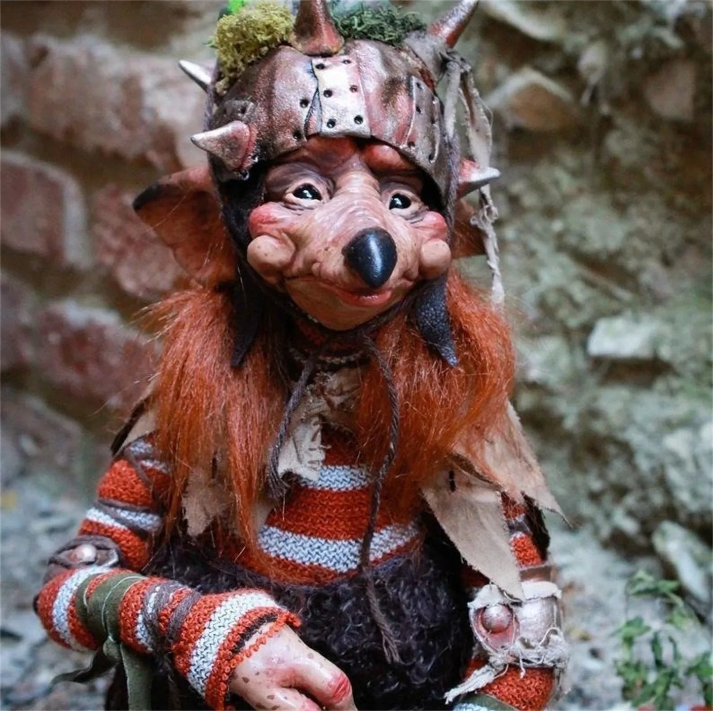 Enchanted Forest Gnomes Collection - Retro Garden Goblins: Eddie, Scrudge, Tÿccup and Krampus
