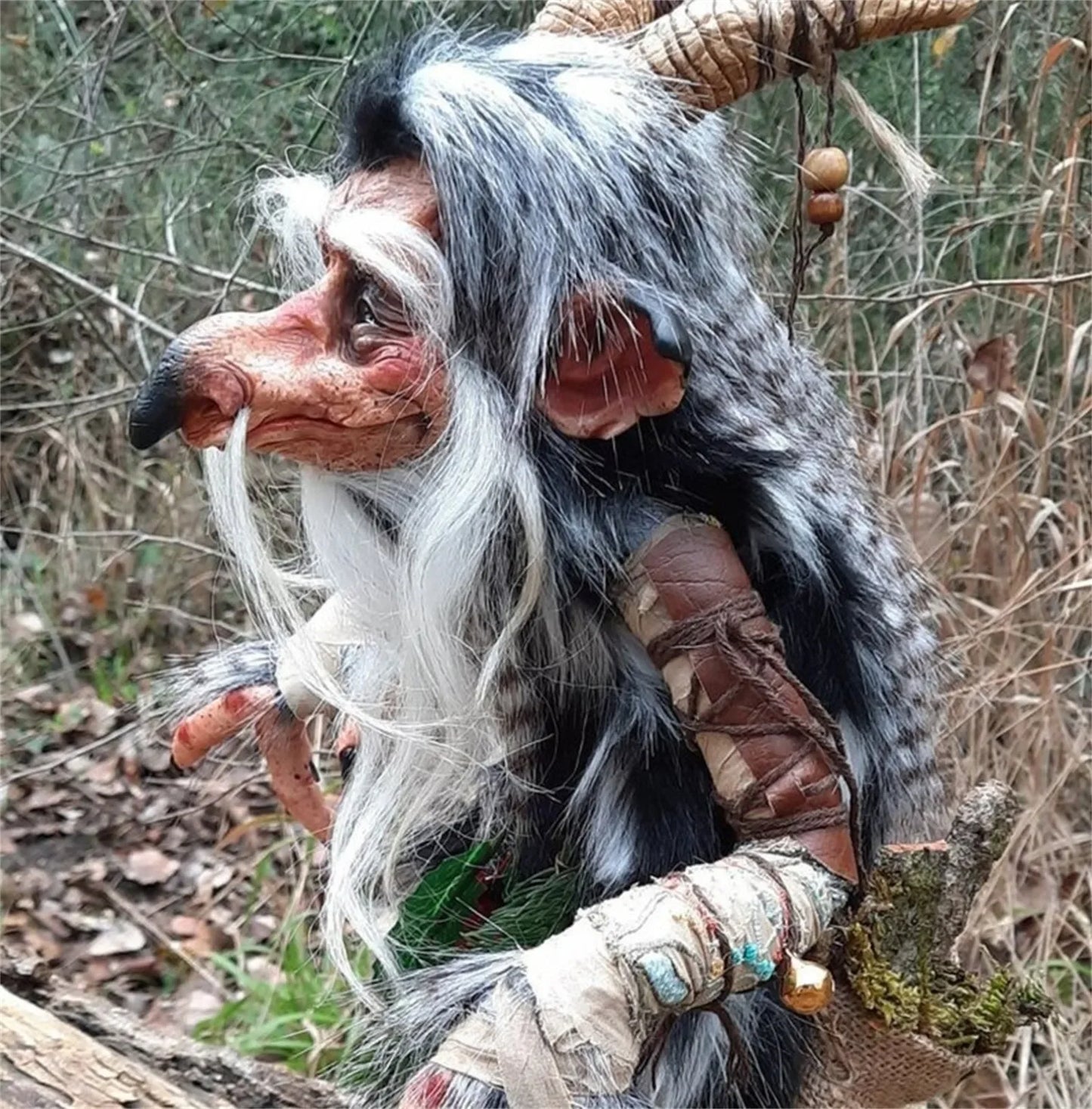 Enchanted Forest Gnomes Collection - Retro Garden Goblins: Eddie, Scrudge, Tÿccup and Krampus