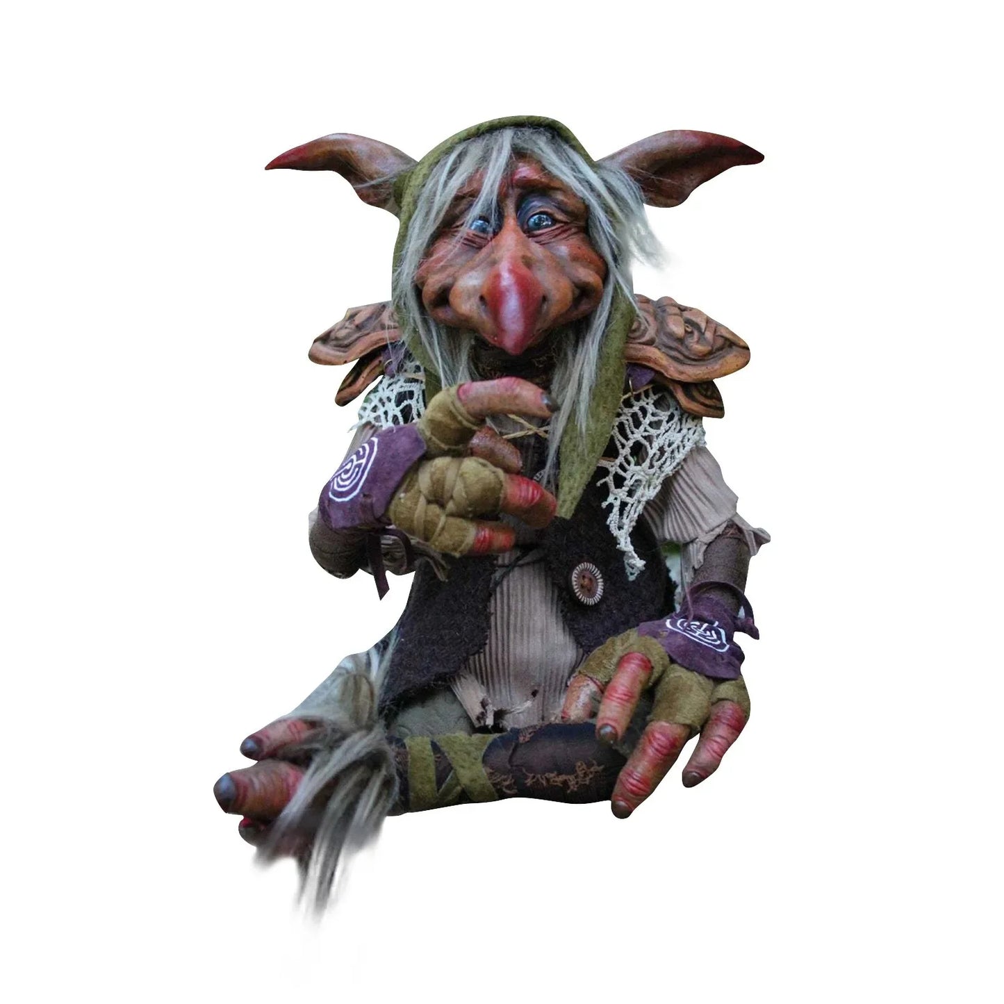 Enchanted Forest Gnomes Collection - Retro Garden Goblins: Eddie, Scrudge, Tÿccup and Krampus