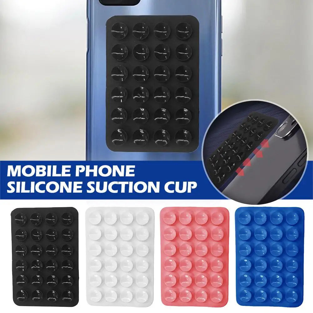Sticky Grippy Suction Phone Holder - Versatile, Portable, Hands-Free