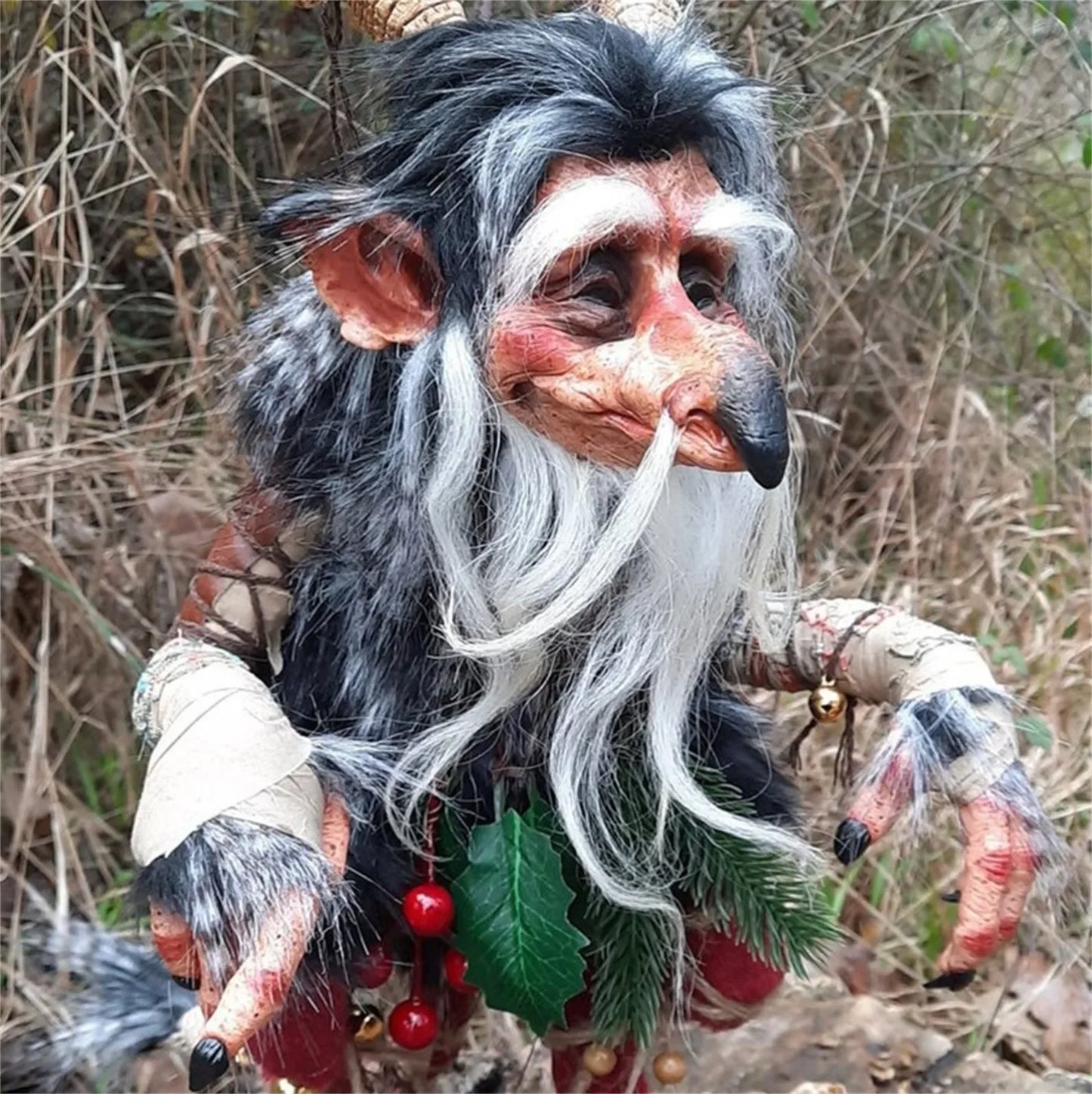 Enchanted Forest Gnomes Collection - Retro Garden Goblins: Eddie, Scrudge, Tÿccup and Krampus