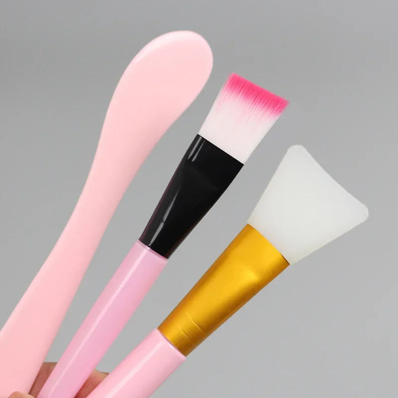 Ultimate DIY Facemask Creation Kit - Silicone Bowl & Applicator Set in 3 Colors