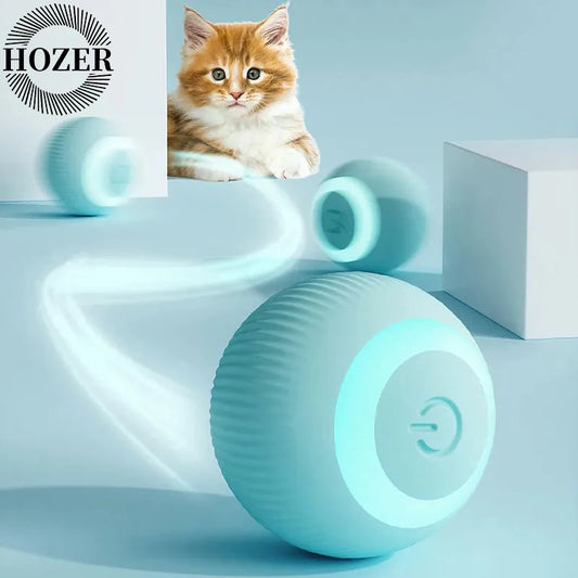 Smart Bouncing Ball for Cats: Interactive, Durable Play Companion"