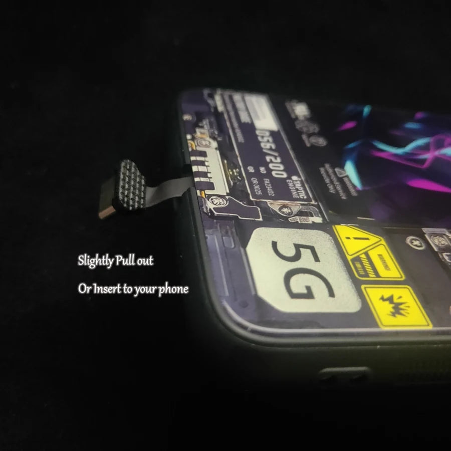 Anime Power-Up LED Phone Case - Heroic Aura Design for Samsung