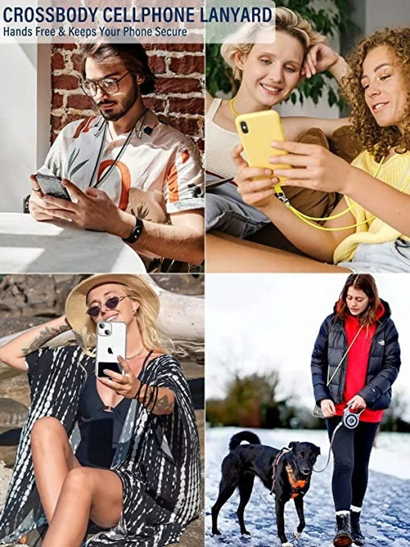 Adjustable 150cm Universal Phone Lanyard – Secure & Stylish Mobile Strap