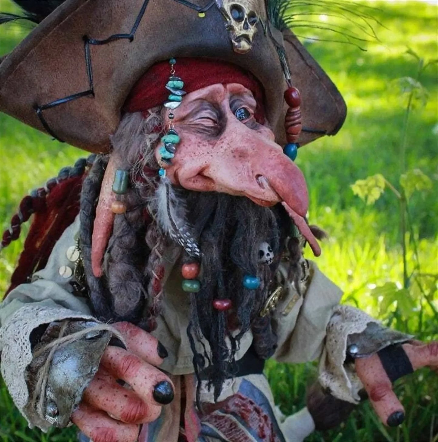 Enchanted Forest Gnomes Collection - Retro Garden Goblins: Eddie, Scrudge, Tÿccup and Krampus