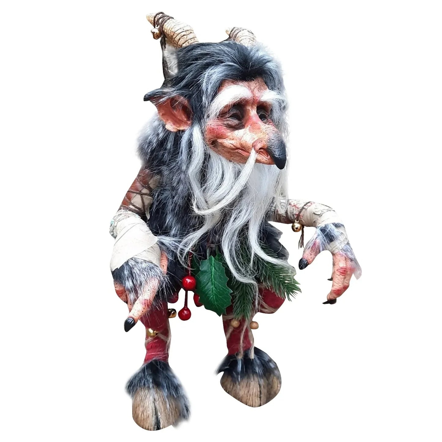 Enchanted Forest Gnomes Collection - Retro Garden Goblins: Eddie, Scrudge, Tÿccup and Krampus