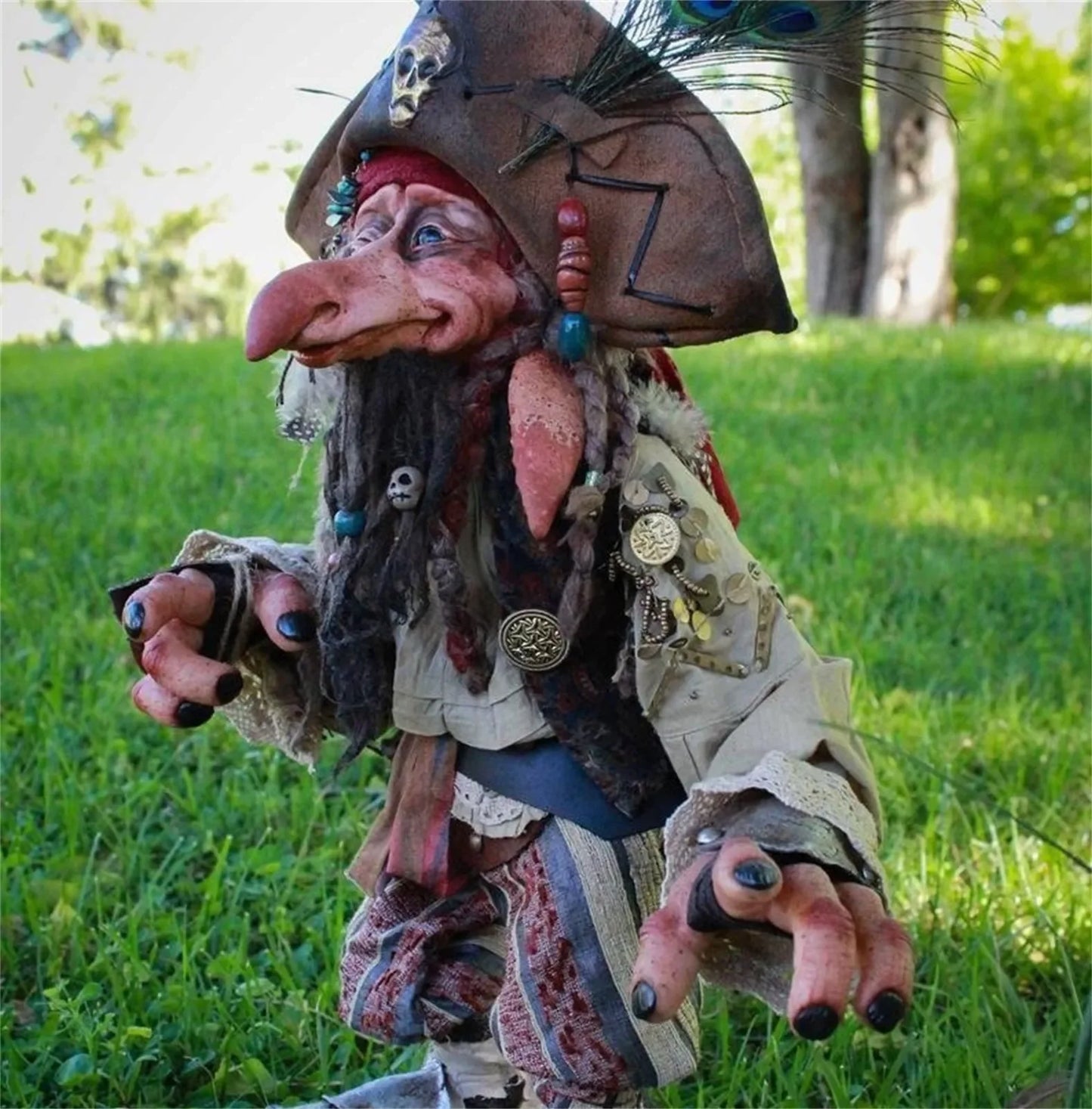 Enchanted Forest Gnomes Collection - Retro Garden Goblins: Eddie, Scrudge, Tÿccup and Krampus