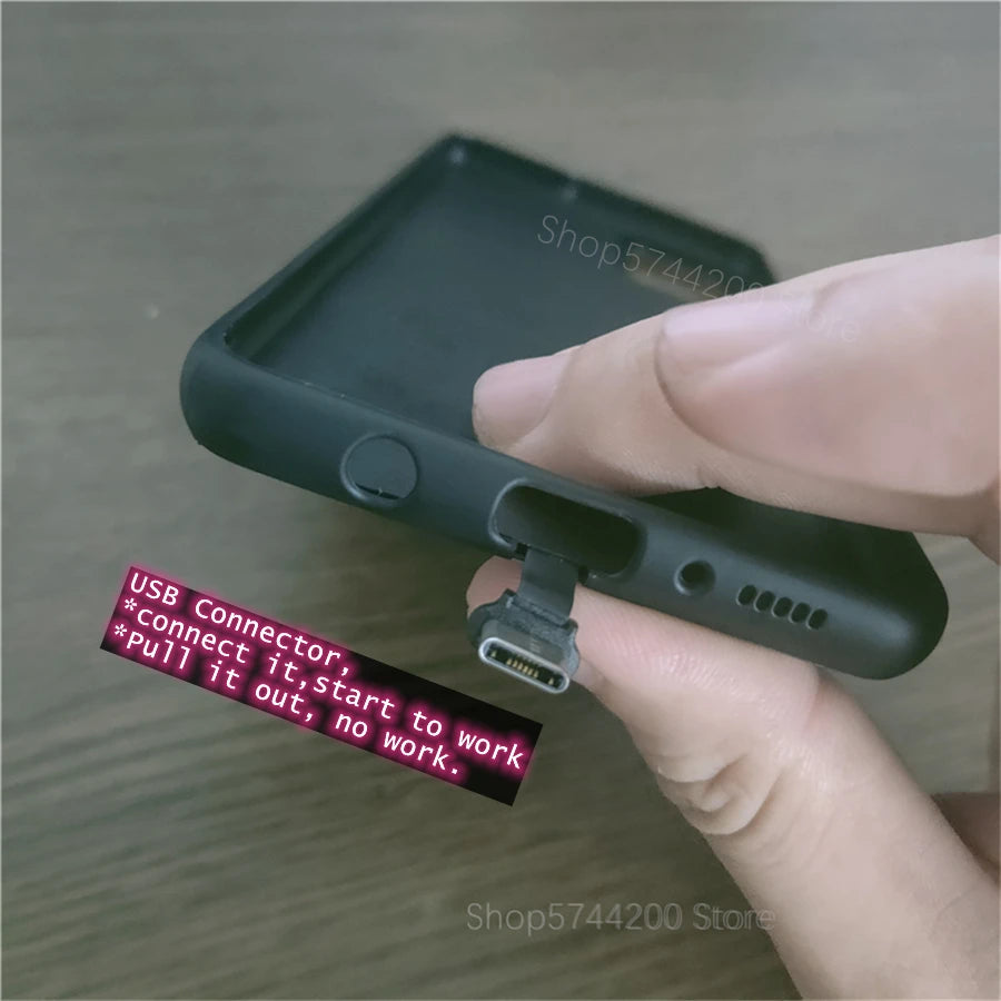 Cyber Anime LED Flash Case for Xiaomi & Redmi - 'No Love Allowed' Edition