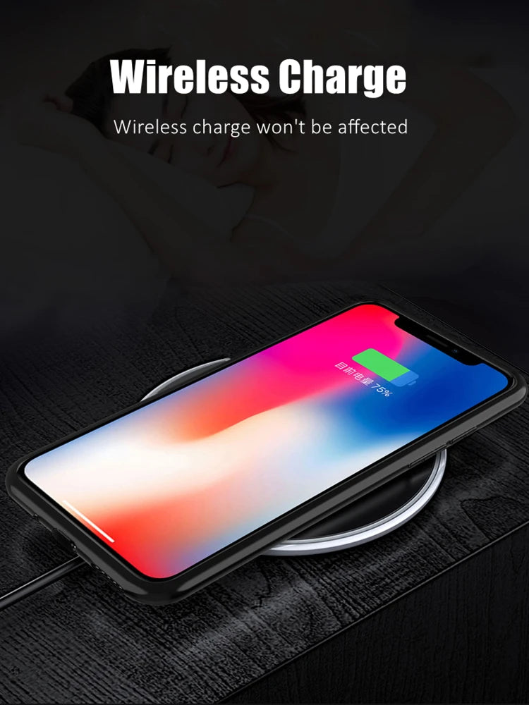 Bright Bunny LED Case - Luminous Tempered Glass Cover for iPhone
