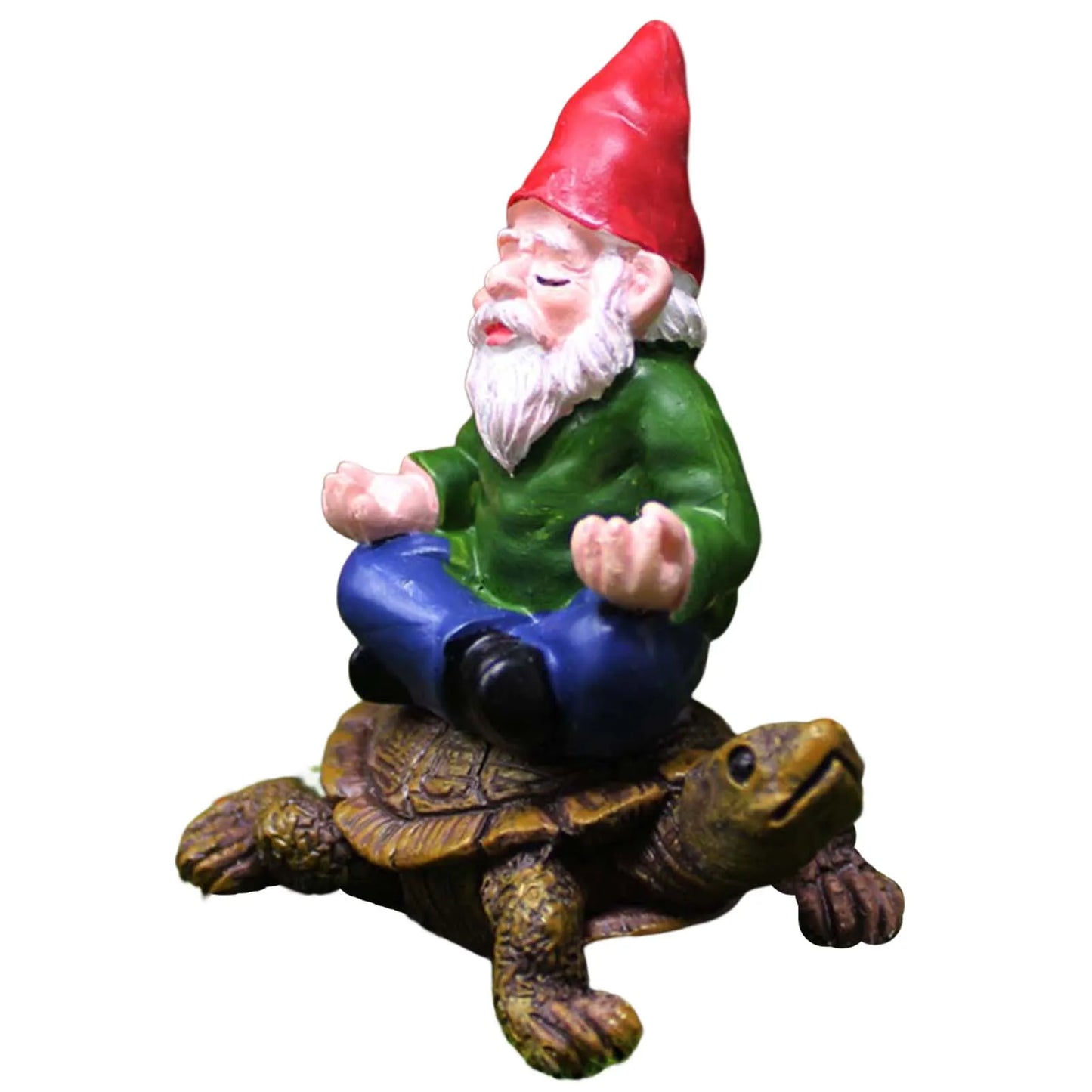Enchanted Mini Yoga Gnomes Collection - Whimsical Garden Decor Statues