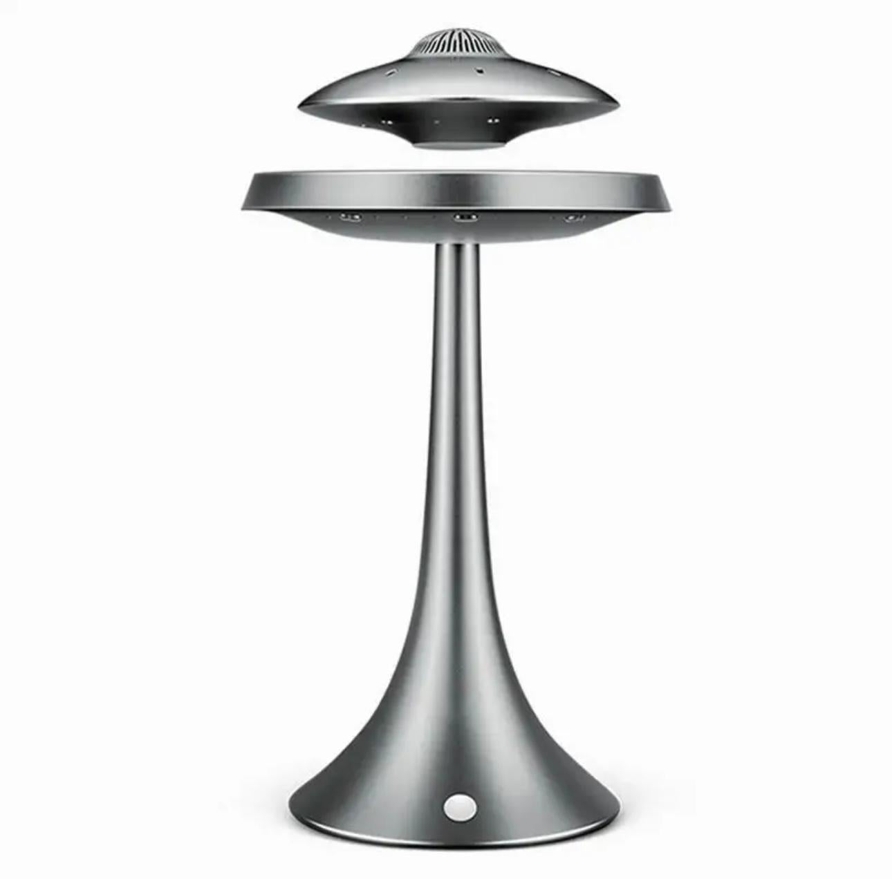 UFO Hover Lamp: Levitating Bluetooth Speaker with LED Ambiance
