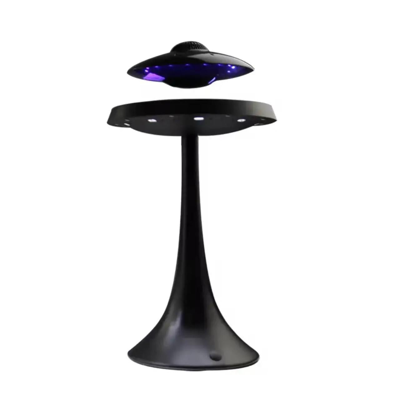 UFO Hover Lamp: Levitating Bluetooth Speaker with LED Ambiance