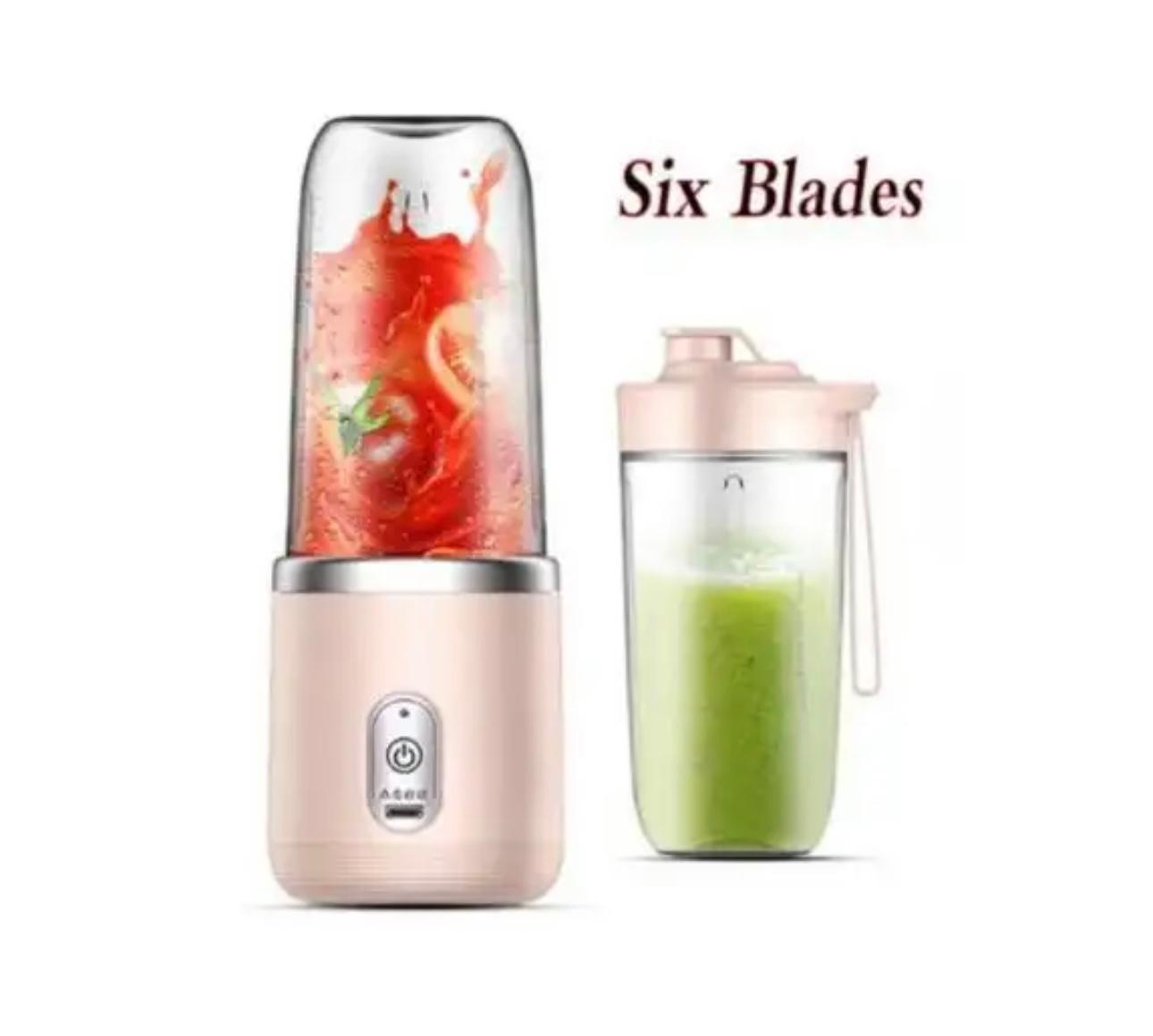 Blend & Go Portable Juicer - Stylish, Efficient On-the-Go Smoothie Maker