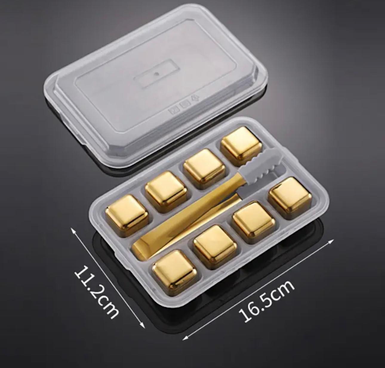 EverCool Stainless Steel Ice Cubes: Non-Diluting Beverage Chillers