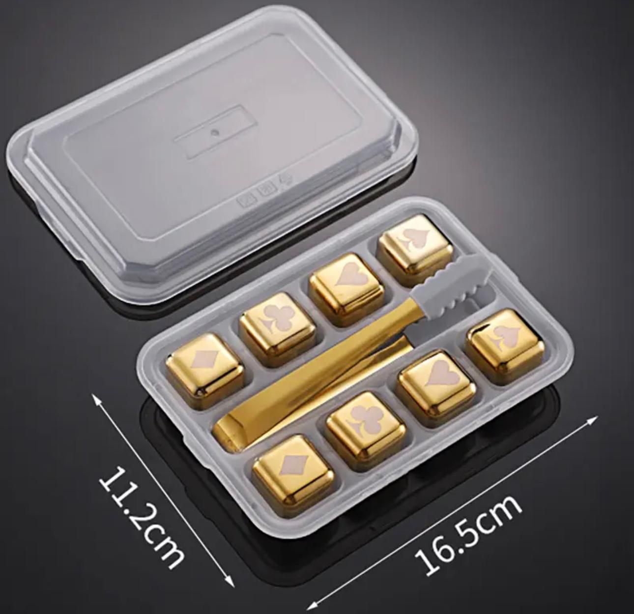EverCool Stainless Steel Ice Cubes: Non-Diluting Beverage Chillers