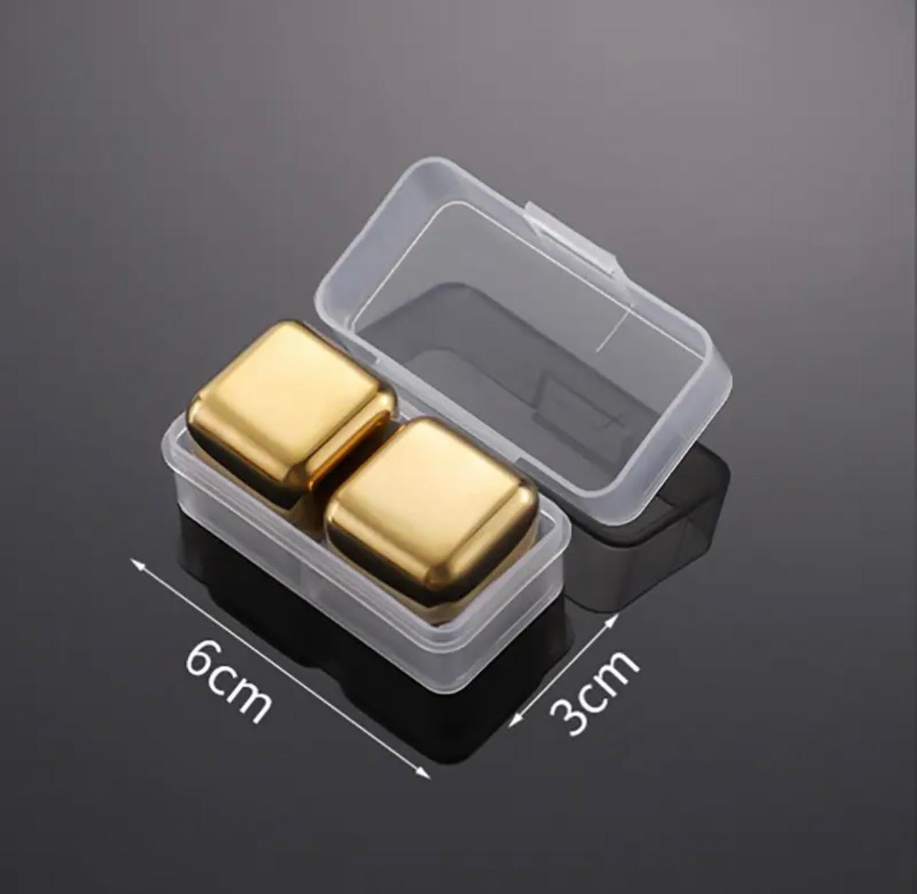 EverCool Stainless Steel Ice Cubes: Non-Diluting Beverage Chillers