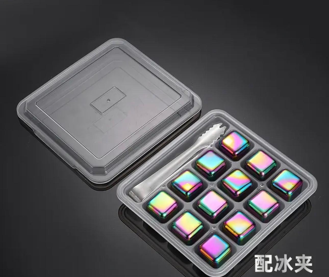 EverCool Stainless Steel Ice Cubes: Non-Diluting Beverage Chillers