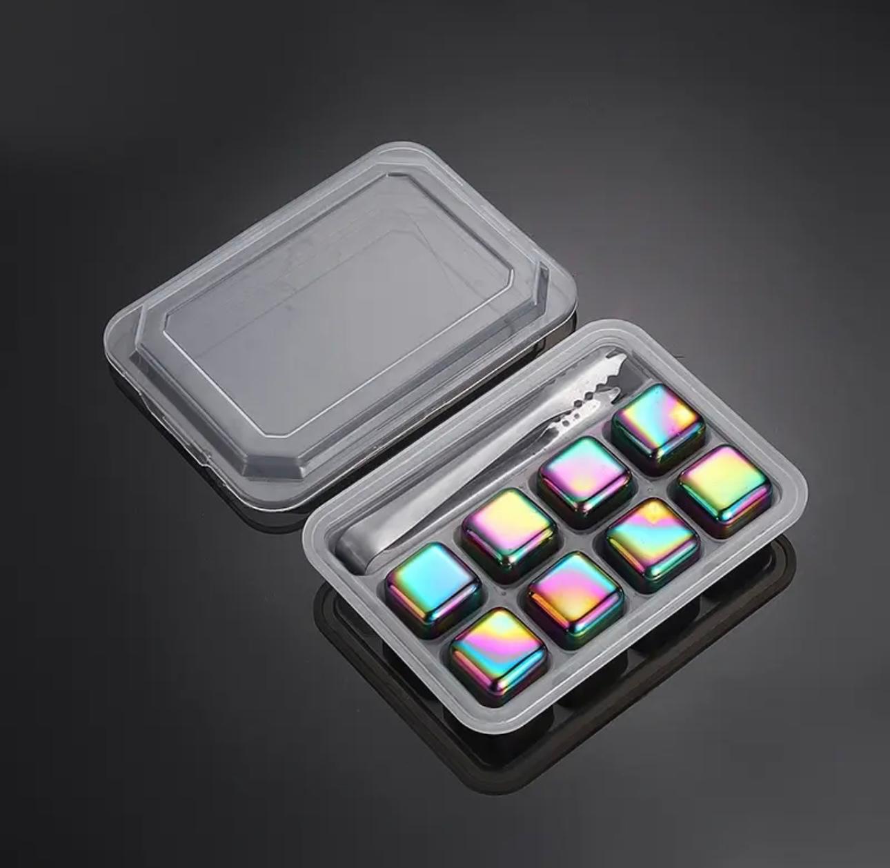 EverCool Stainless Steel Ice Cubes: Non-Diluting Beverage Chillers