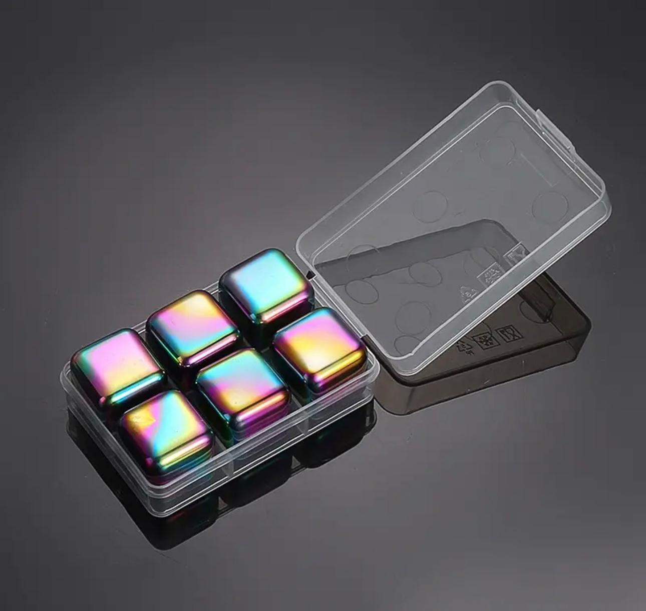 EverCool Stainless Steel Ice Cubes: Non-Diluting Beverage Chillers