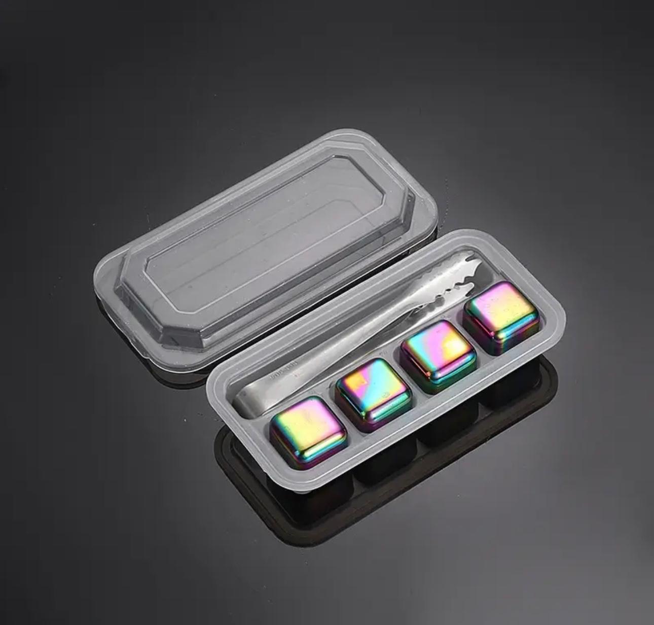 EverCool Stainless Steel Ice Cubes: Non-Diluting Beverage Chillers
