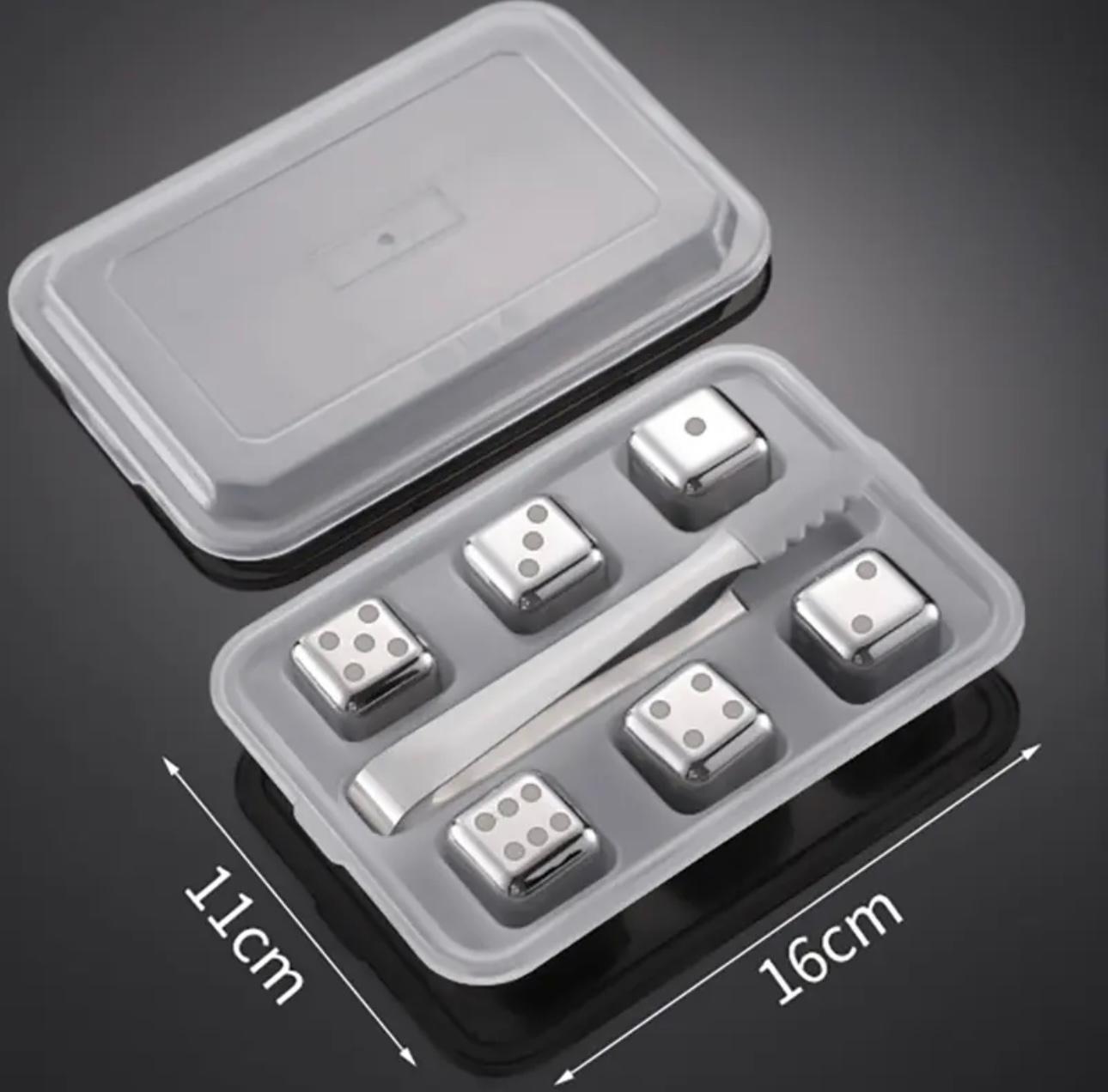 EverCool Stainless Steel Ice Cubes: Non-Diluting Beverage Chillers