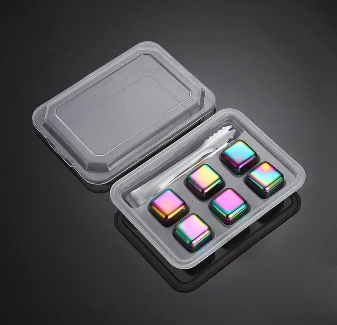 EverCool Stainless Steel Ice Cubes: Non-Diluting Beverage Chillers