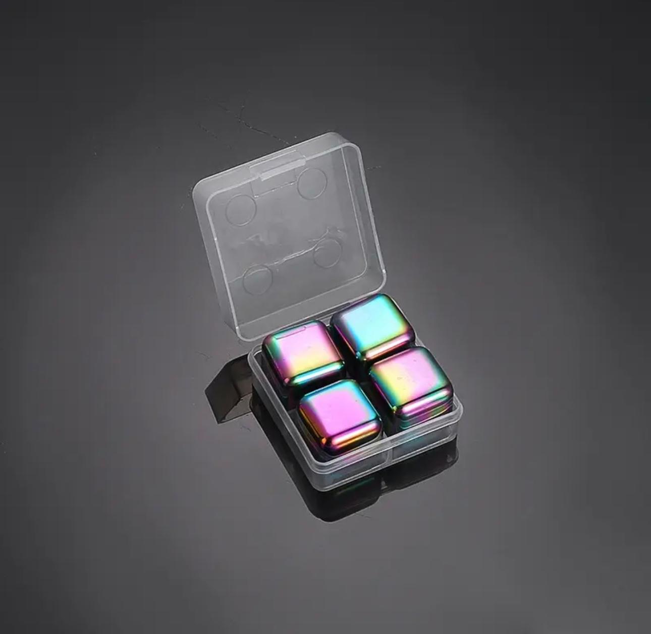 EverCool Stainless Steel Ice Cubes: Non-Diluting Beverage Chillers