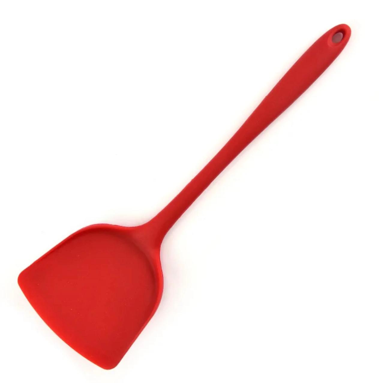 Silicone 2-in-1 Spatula and Fork - Versatile Kitchen Multitasker