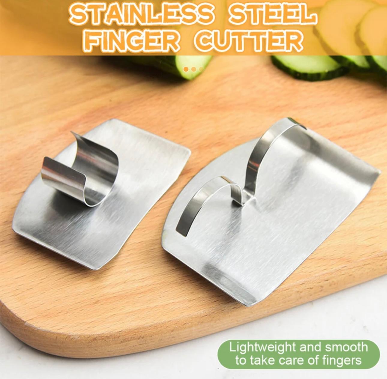 Stainless Steel Finger Guards - Ultimate Kitchen Safety for Chefs