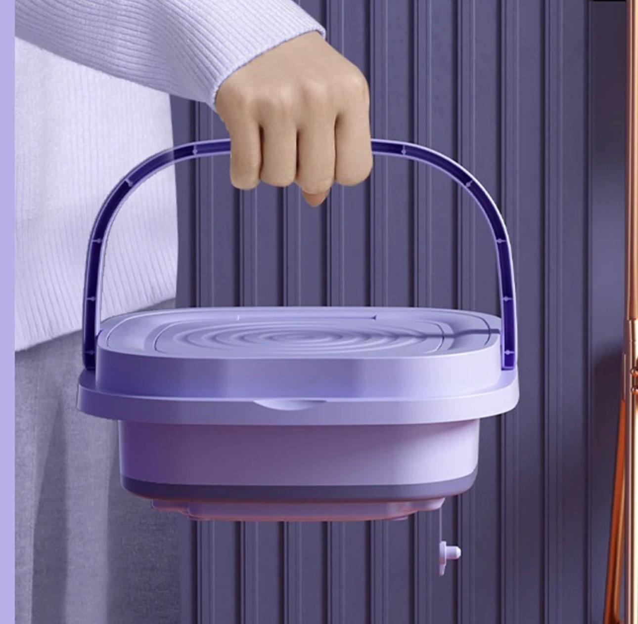 Ultra-Compact Foldable Mini Washer - Portable & Efficient Laundry Solution