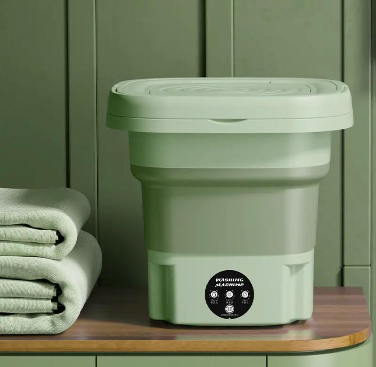 Ultra-Compact Foldable Mini Washer - Portable & Efficient Laundry Solution
