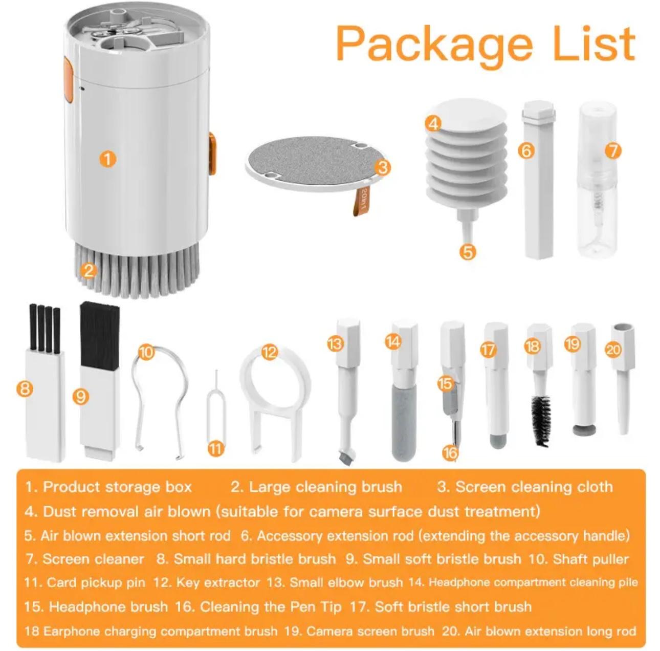 20-in-1 Professional Electronics Cleaning Kit: Ultimate Device Care