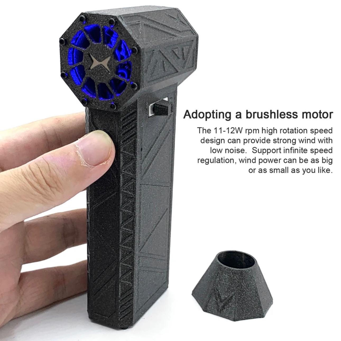 TurboMax Jet: High-Speed Handheld Brushless Motor Jet Fan
