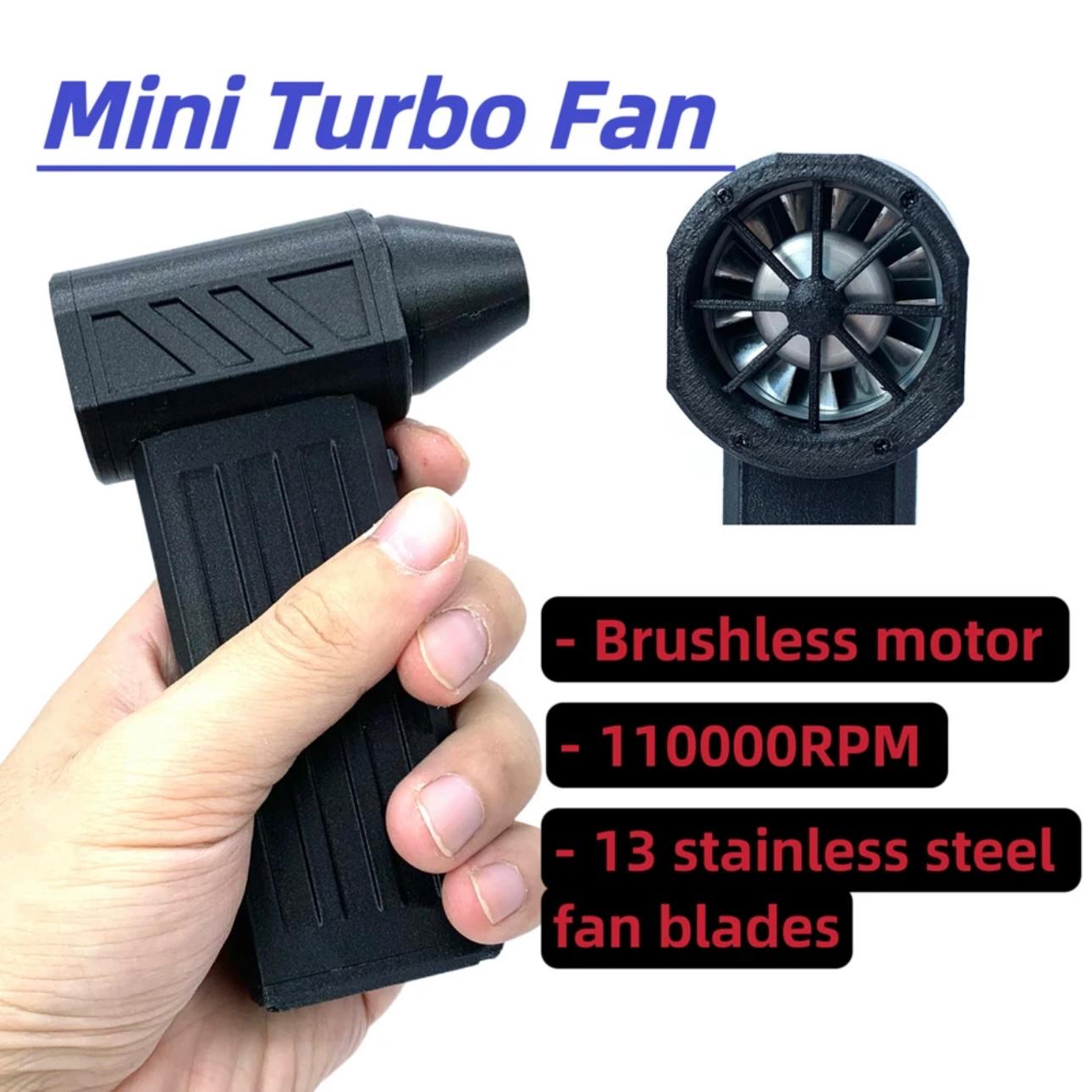 TurboMax Jet: High-Speed Handheld Brushless Motor Jet Fan
