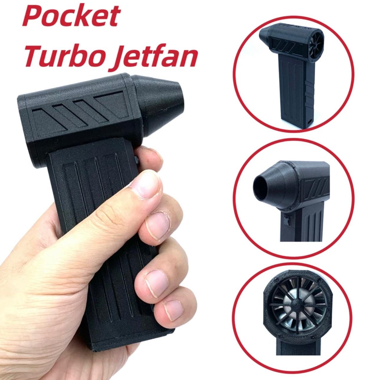 TurboMax Jet: High-Speed Handheld Brushless Motor Jet Fan