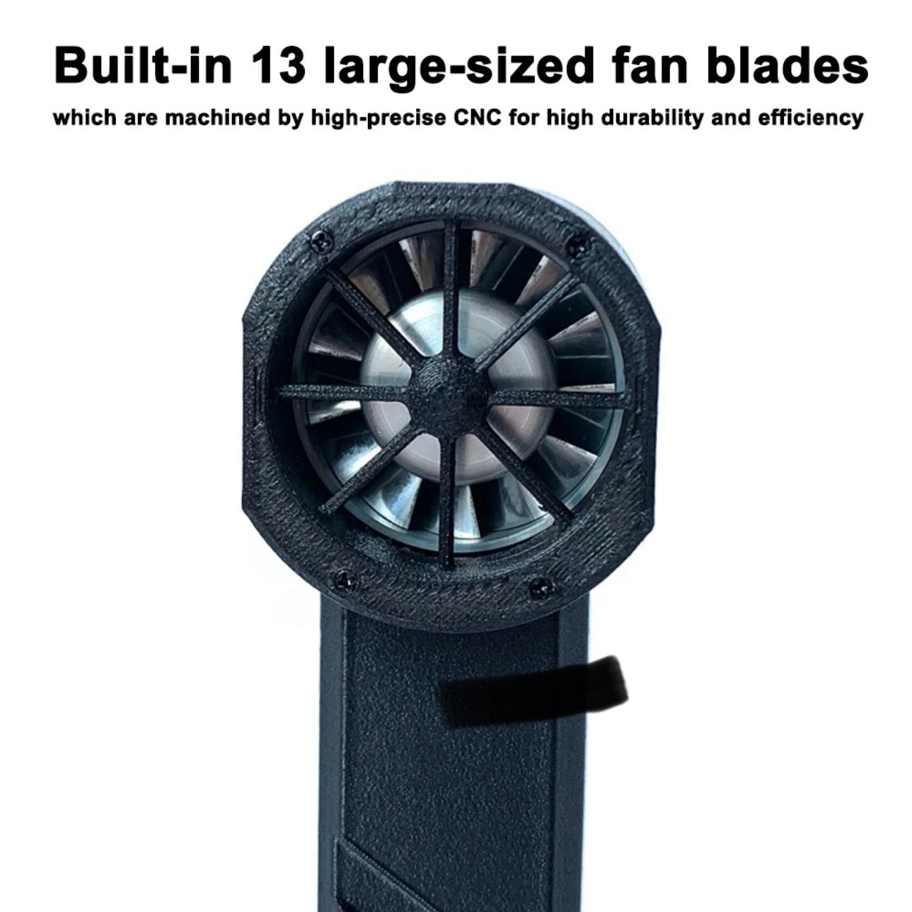 TurboMax Jet: High-Speed Handheld Brushless Motor Jet Fan