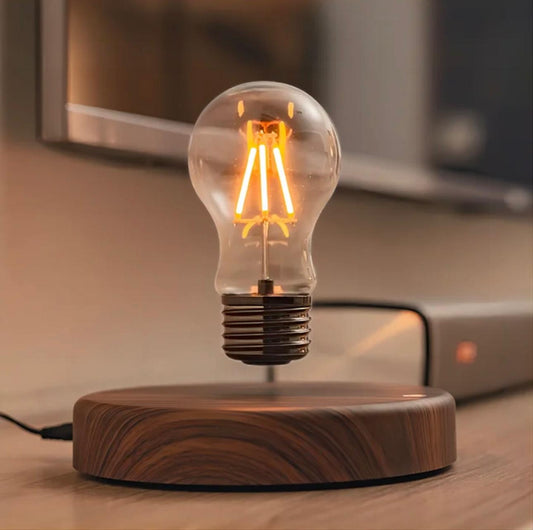 MysticGlow Floating Lamp - Energy-Efficient LED with Magnetic Levitation Technology