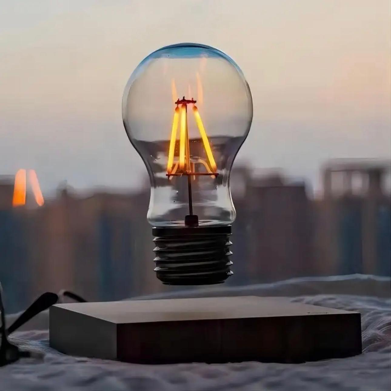 MysticGlow Floating Lamp - Energy-Efficient LED with Magnetic Levitation Technology
