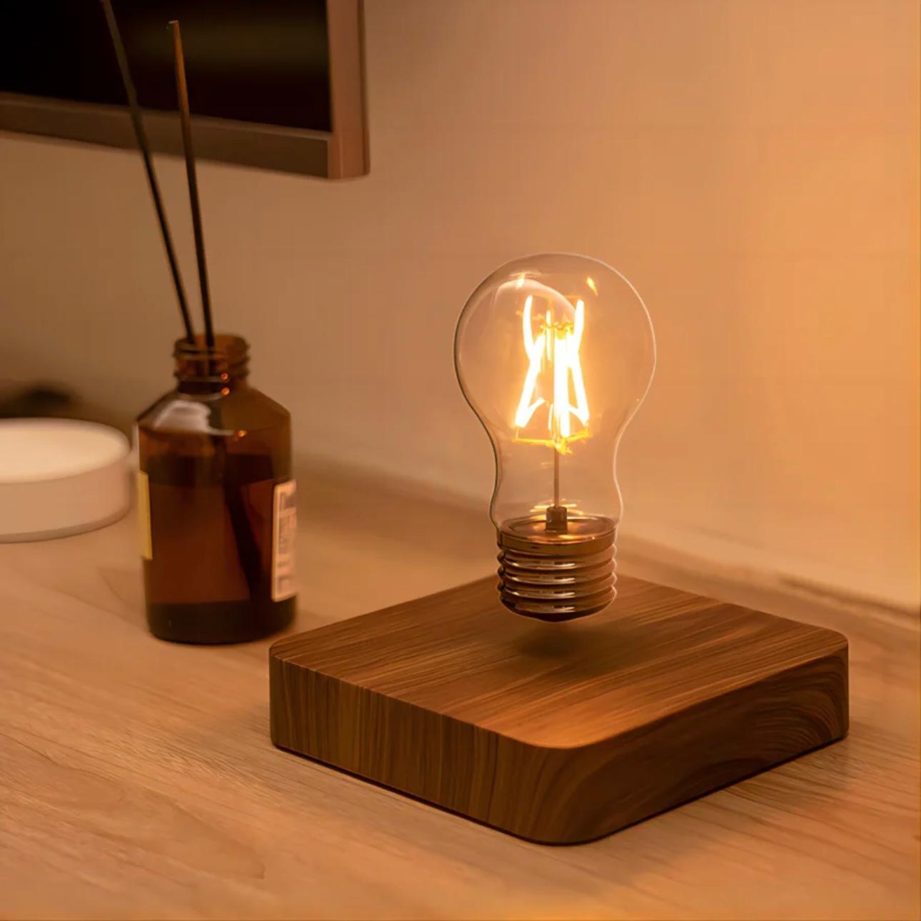 MysticGlow Floating Lamp - Energy-Efficient LED with Magnetic Levitation Technology
