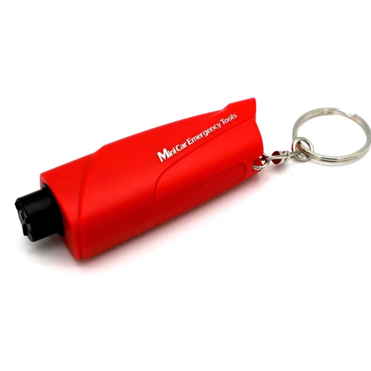 EscapeGuard: Compact Emergency Rescue Kit with Safety Hammer & Seat Belt Cutter