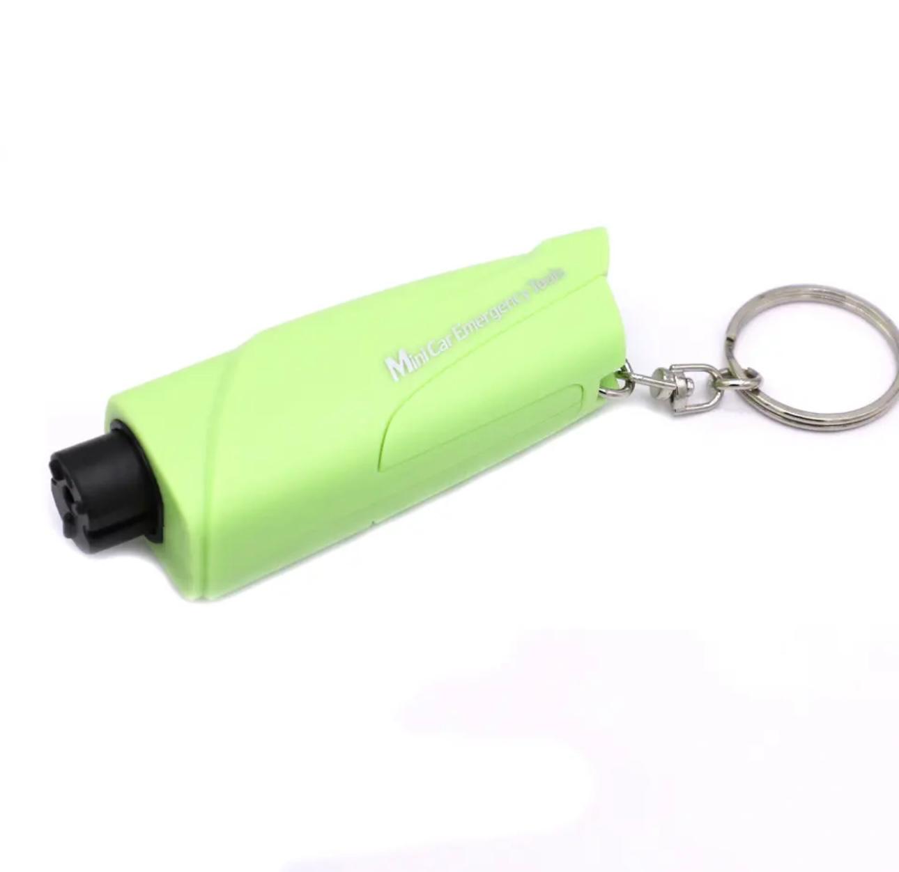 EscapeGuard: Compact Emergency Rescue Kit with Safety Hammer & Seat Belt Cutter