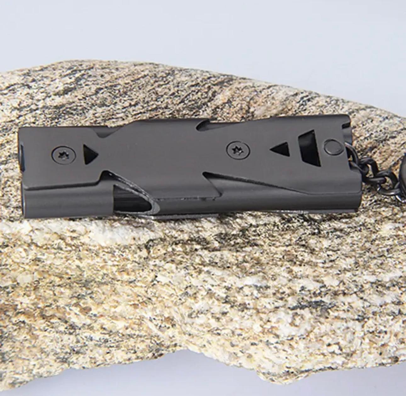 EchoGuard 180dB Dual-Tone Outdoor Survival Whistle