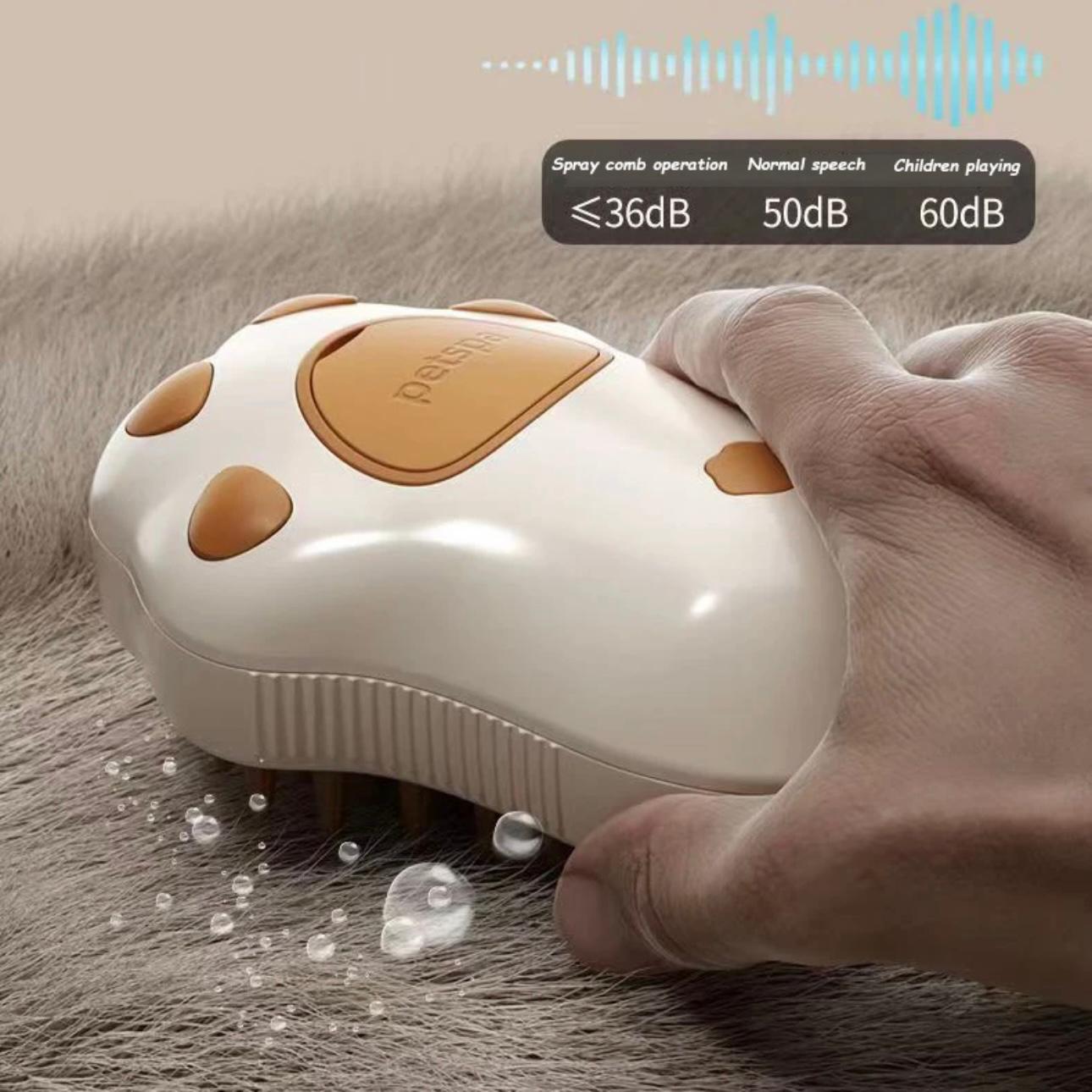 Multi-Function Pet Grooming Brush - Spray, Comb & Massage